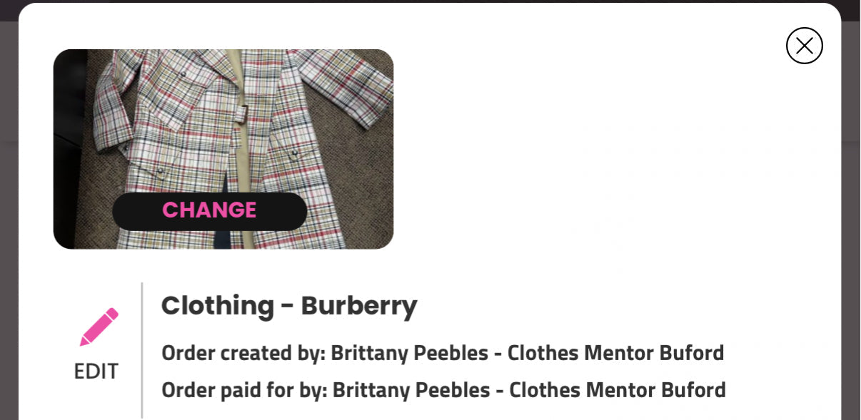 Coat Luxury Designer By Burberry In Plaid Pattern, Size: 2