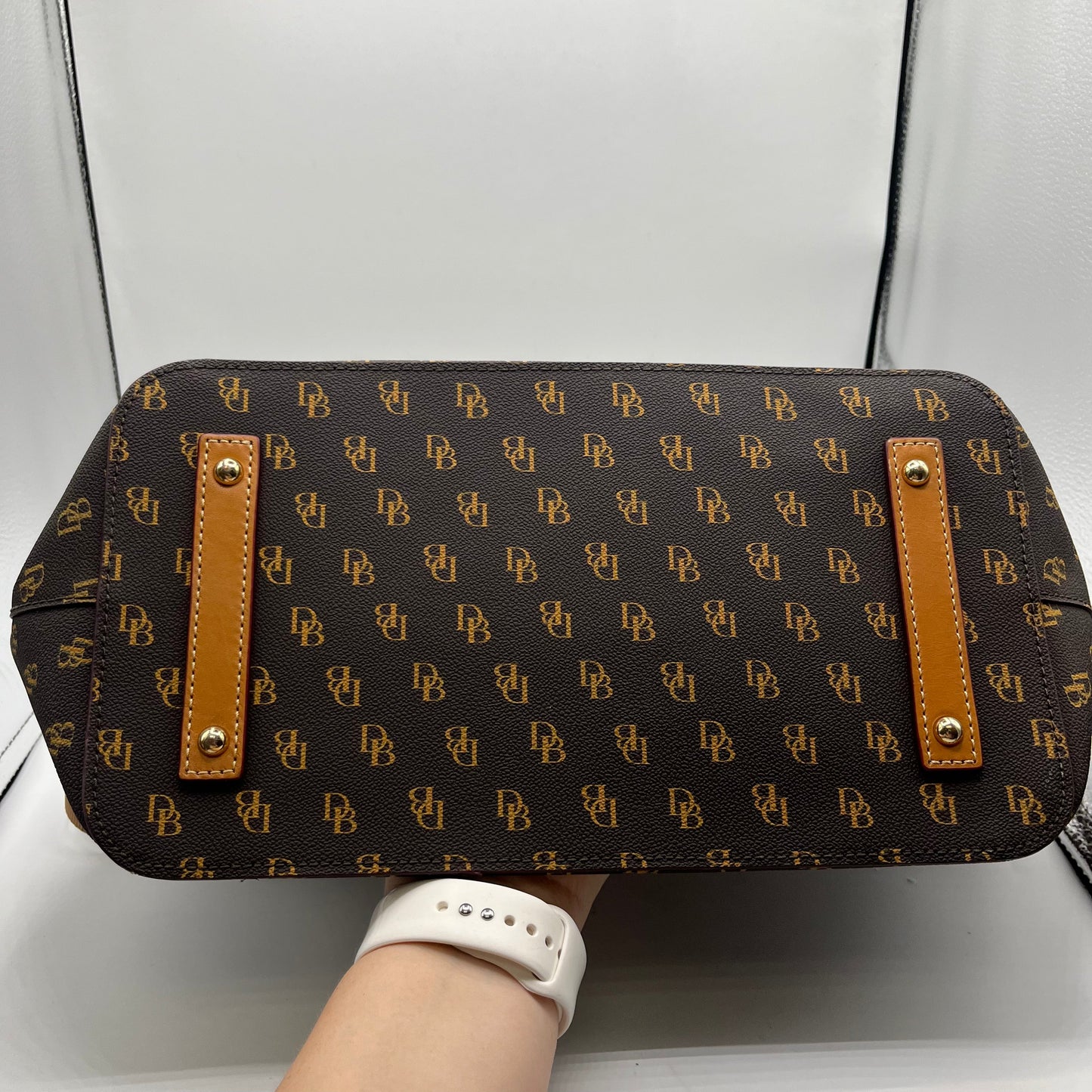 HANDBAG DESIGNER by DOONEY & BOURKE in BROWN, Size: Small