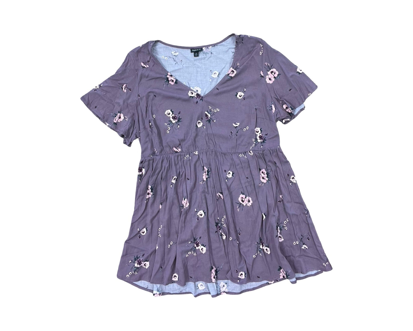 Top Ss By Torrid In Purple, Size:2X