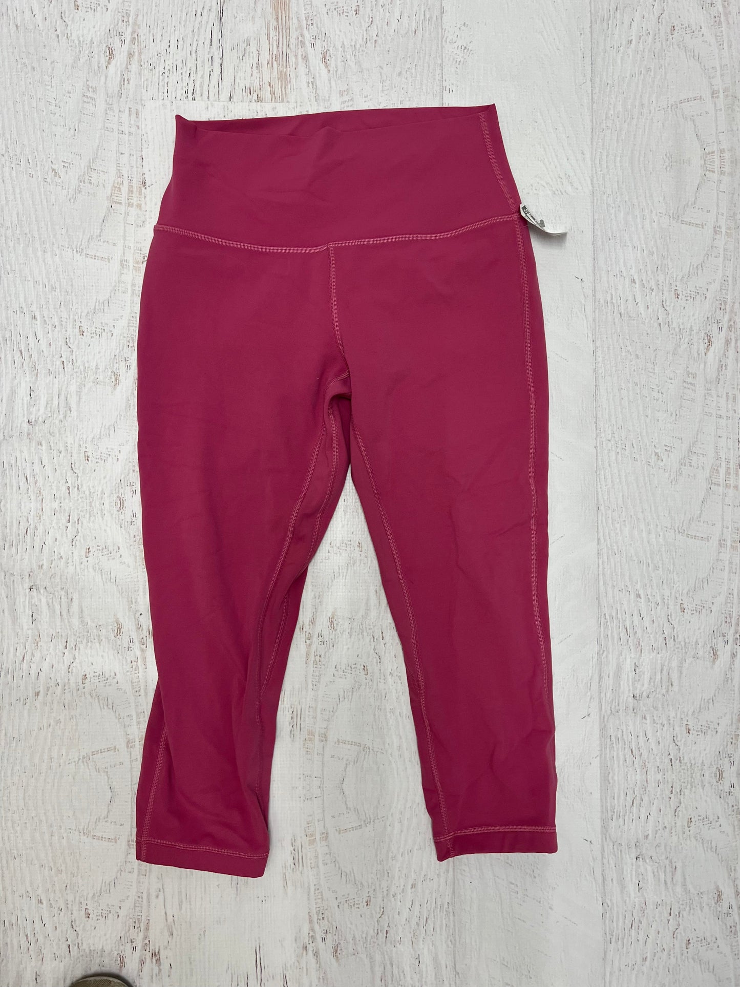 ATHLETIC LEGGINGS by LULULEMON In PINK, Size: M