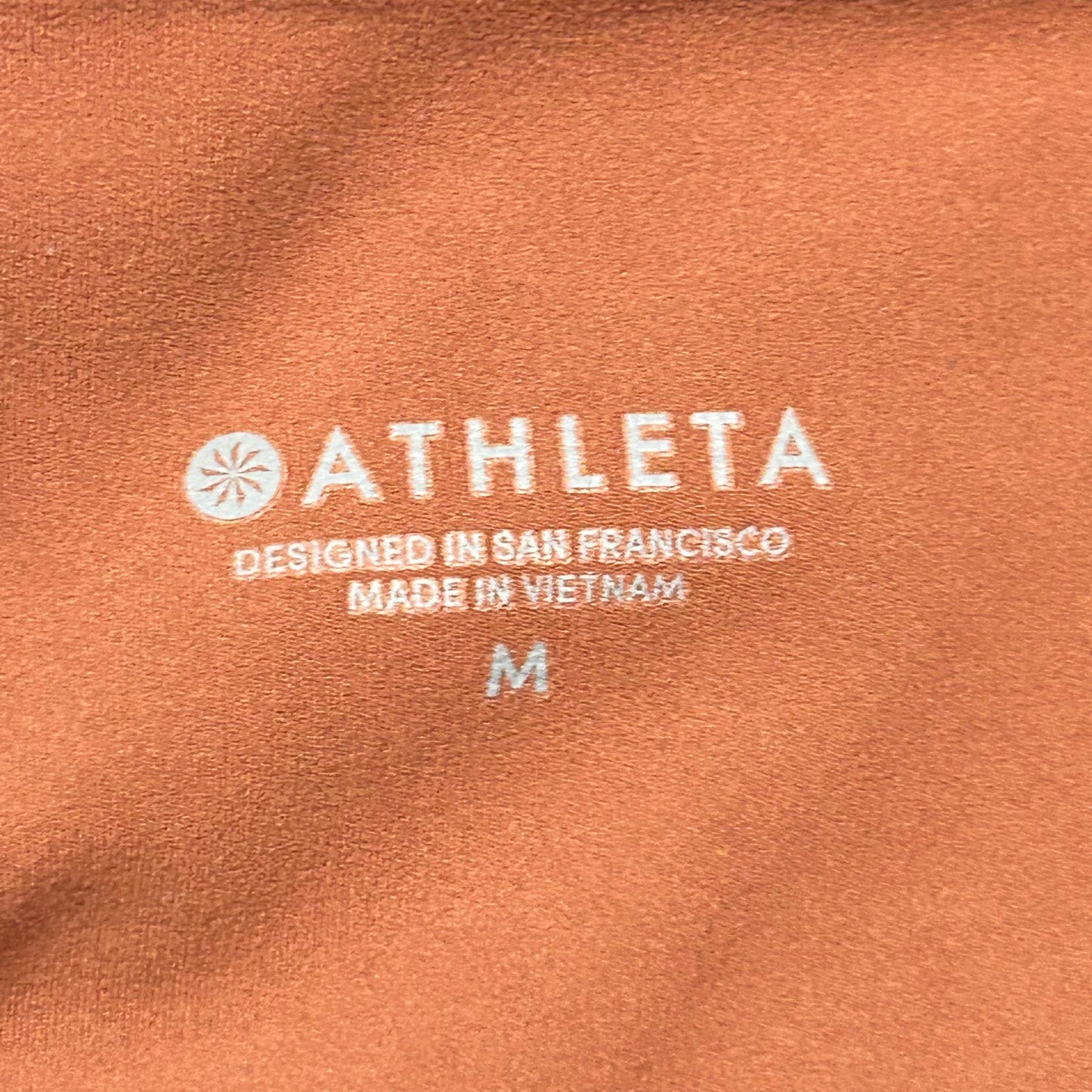 Athletic Leggings By Athleta In Brown, Size: M