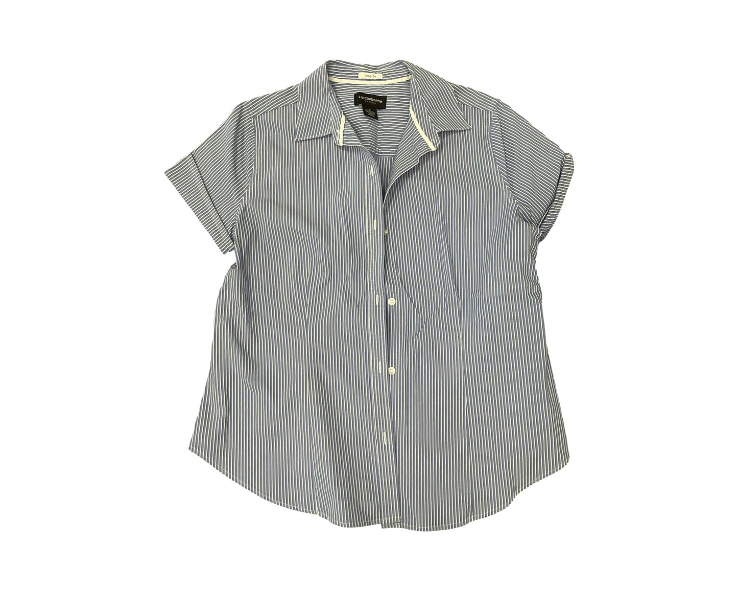 Top Ss By Liz Claiborne In Blue, Size:S