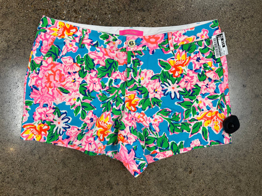 Shorts Designer By Lilly Pulitzer In Floral Print, Size:12