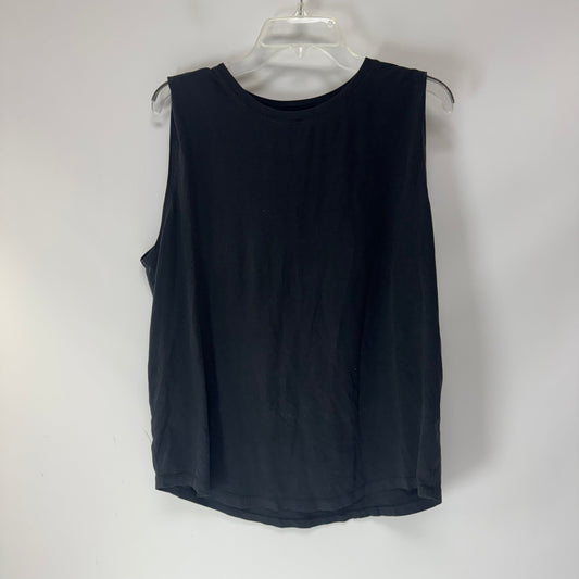 Athletic Tank Top By Lululemon In Black, Size: 14