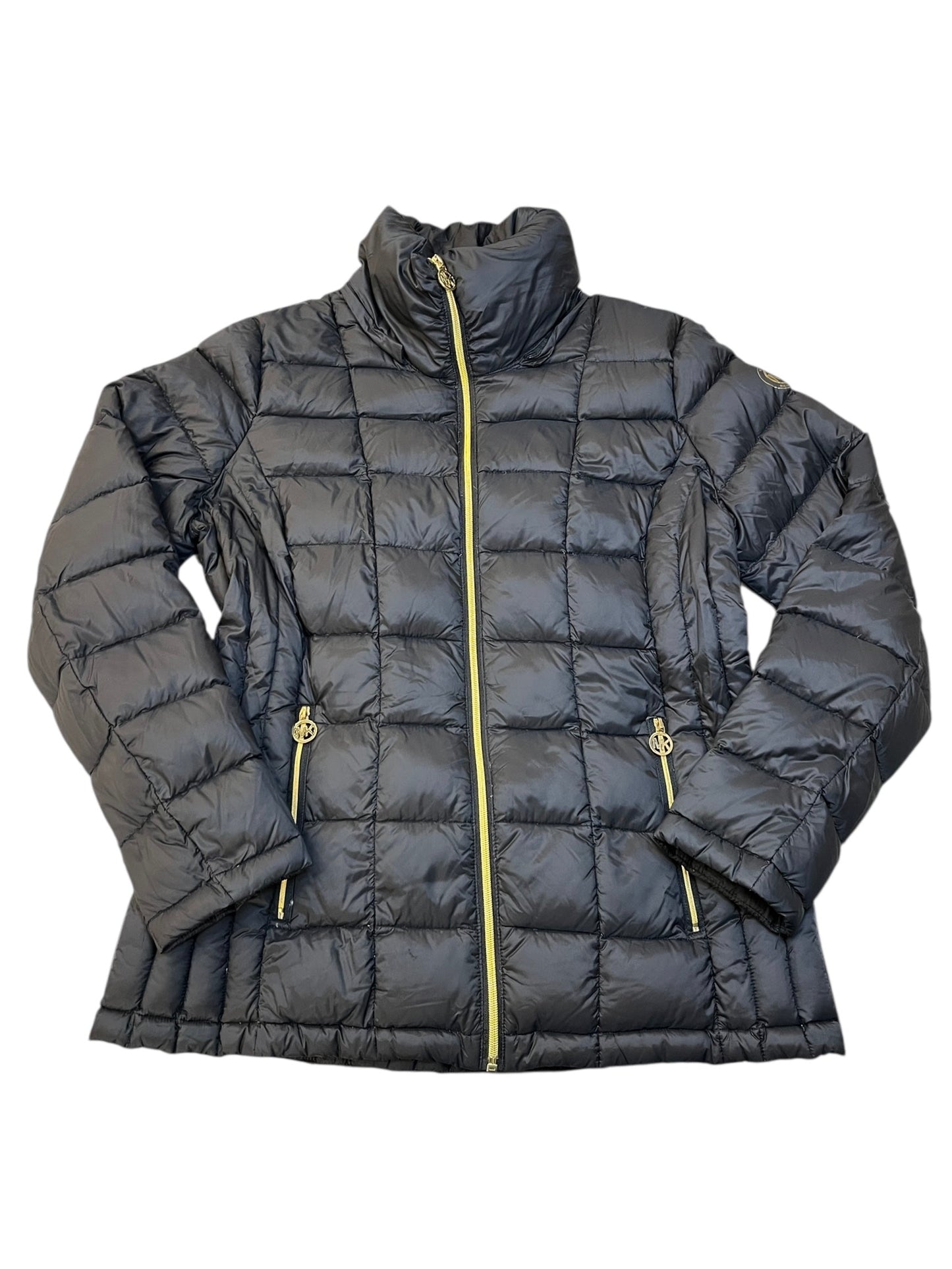 Coat Puffer & Quilted By Michael By Michael Kors In Black, Size:L