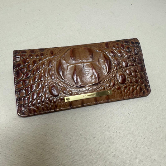 Wallet Designer By Brahmin In Brown, Size:Medium