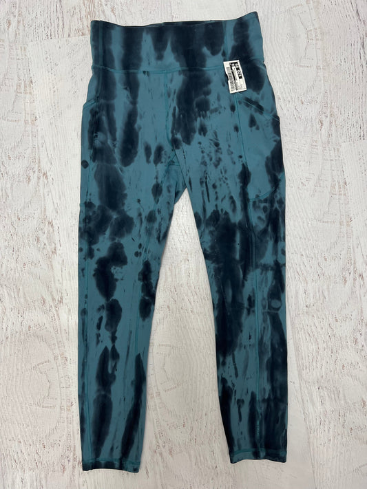 ATHLETIC LEGGINGS by LULULEMON In BLUE, Size: 6