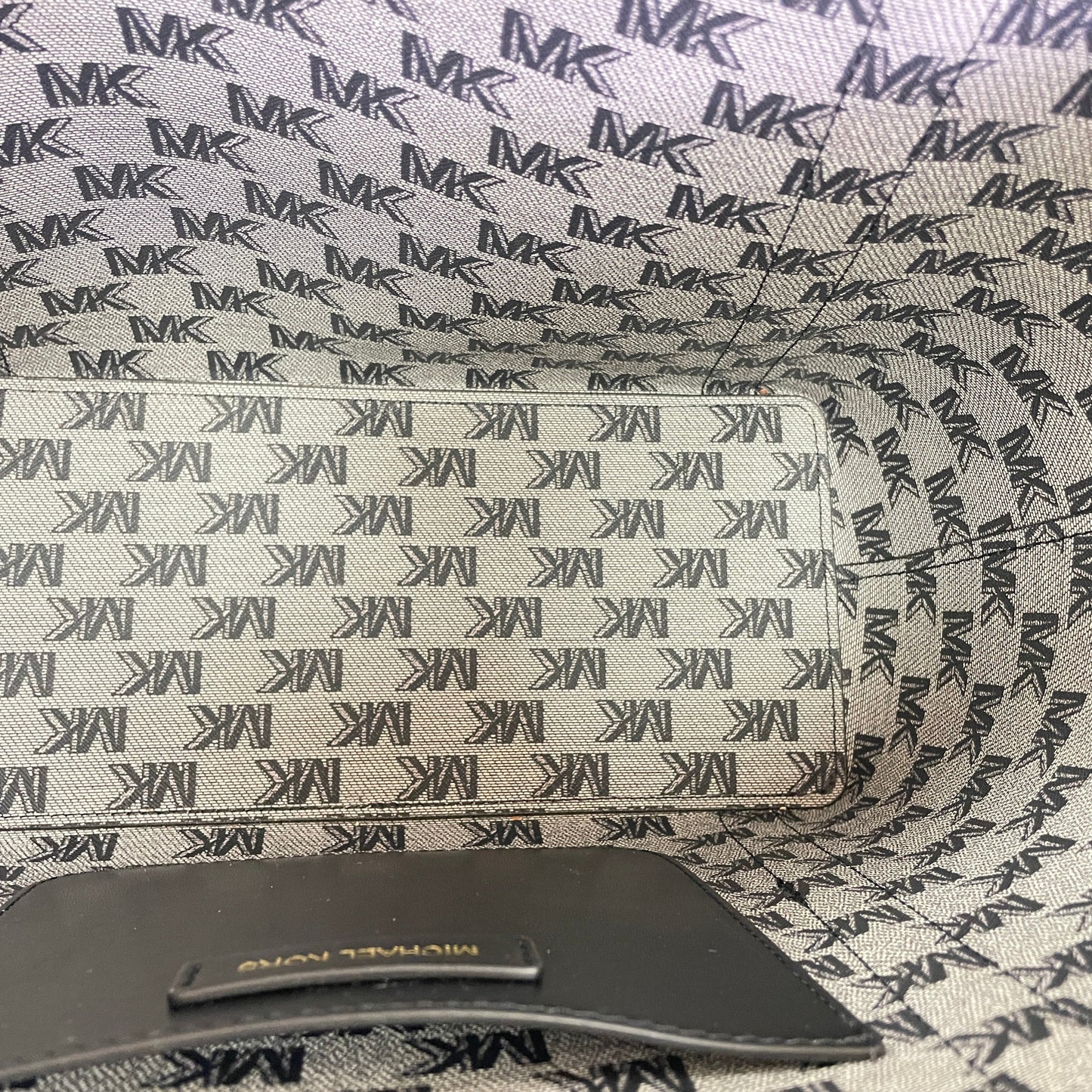 Tote Designer By Michael Kors In Black, Size:Large