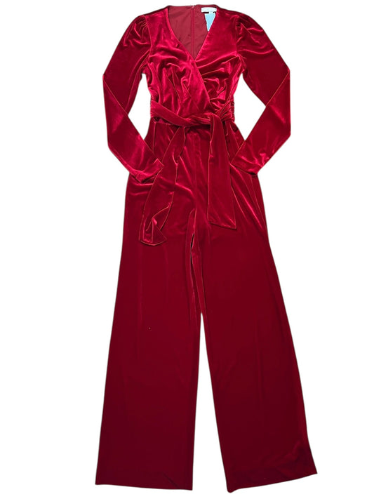 Jumpsuit By Antonio Melani In Red, Size:Xs