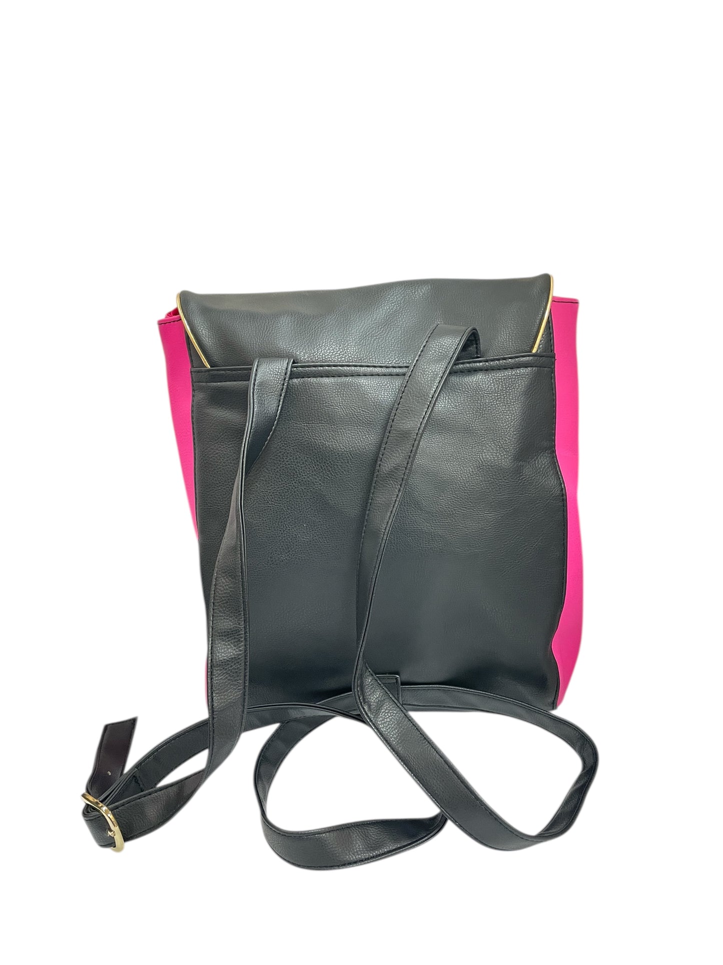 Backpack By Juicy Couture In Black & Pink, Size:Medium