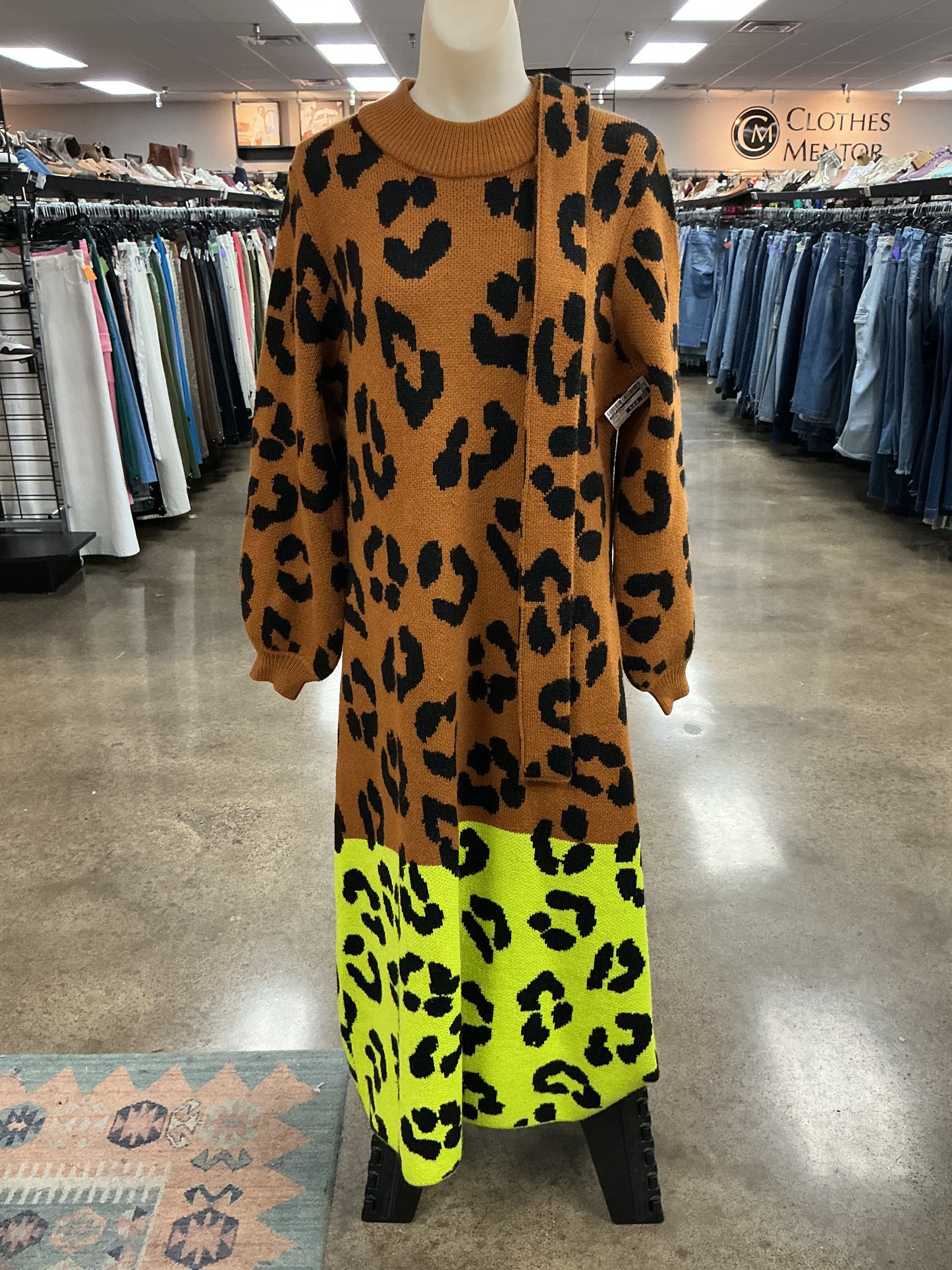 Dress Casual Maxi By Farm Rio In Animal Print, Size:M