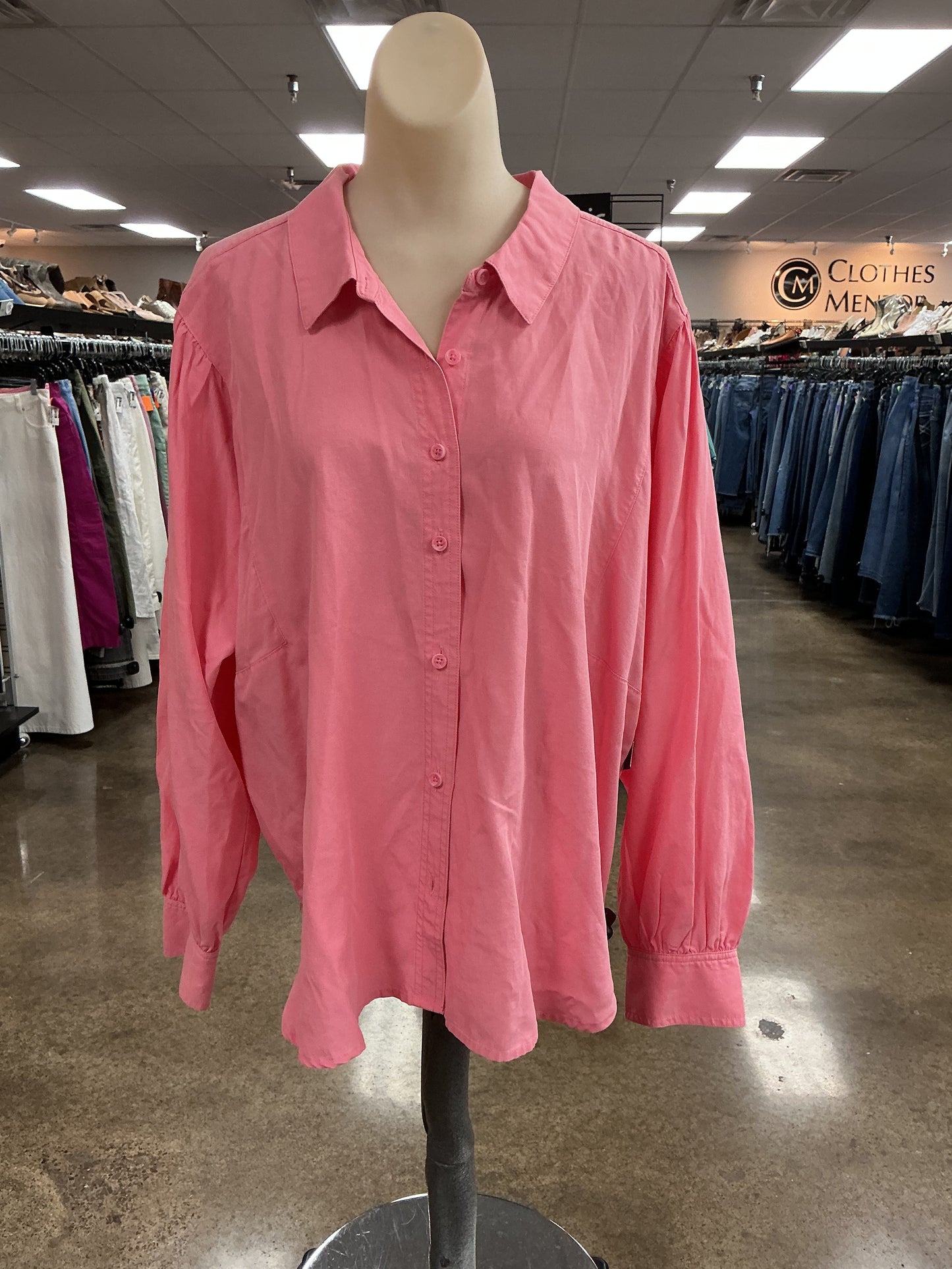 Top Ls By Chicos In Pink, Size:Xl