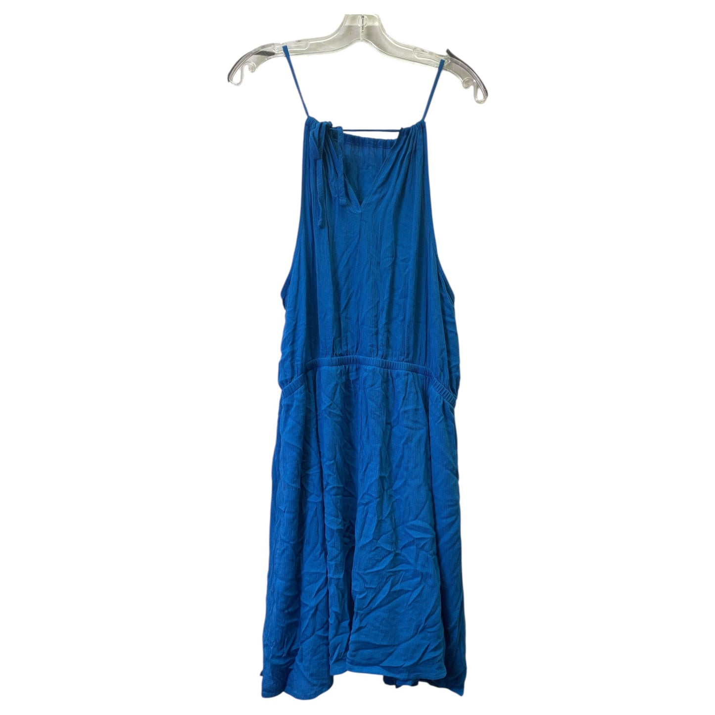 Dress Casual Short By Forever 21 In Blue, Size:2X