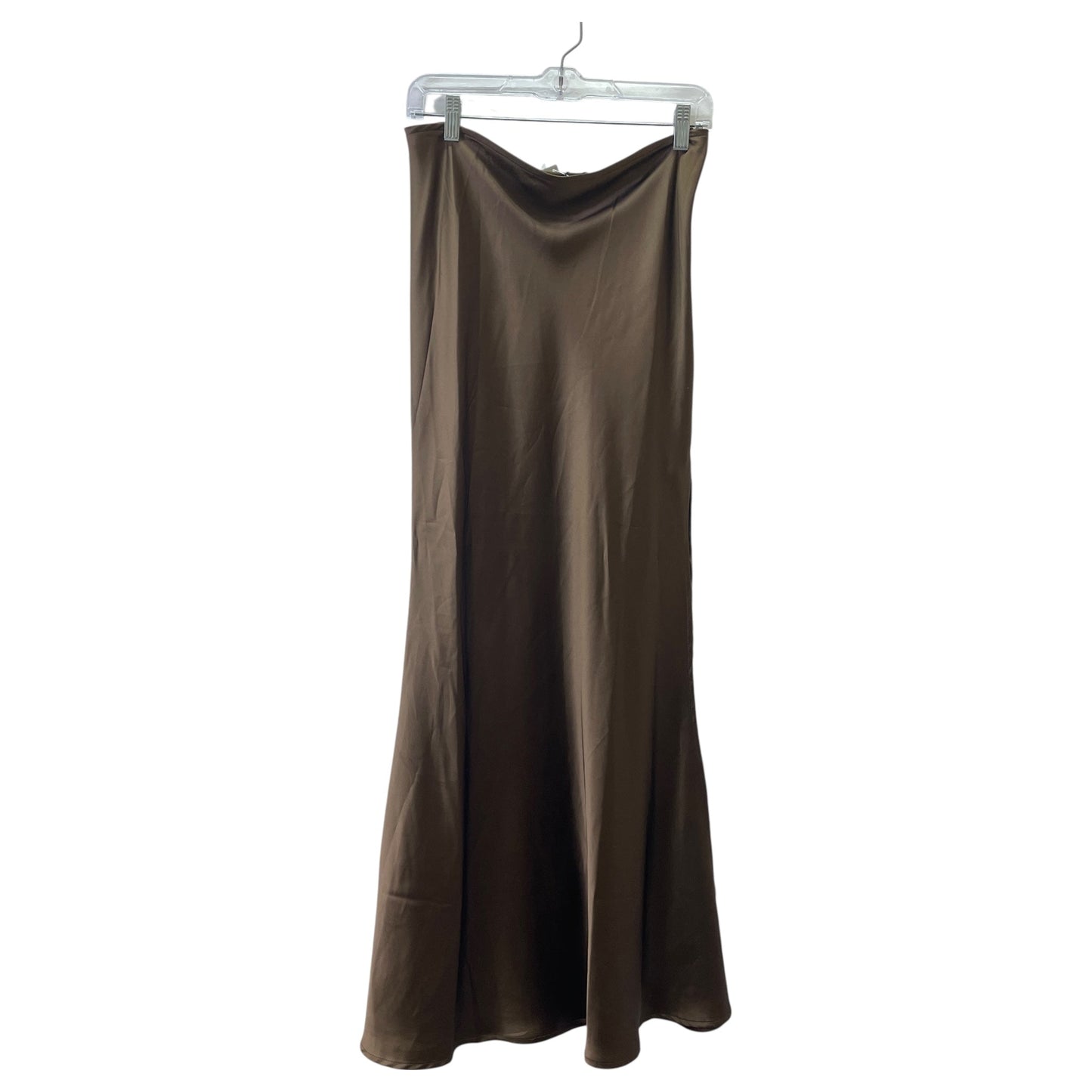 Skirt Maxi By Fashion Nova In Brown, Size:12