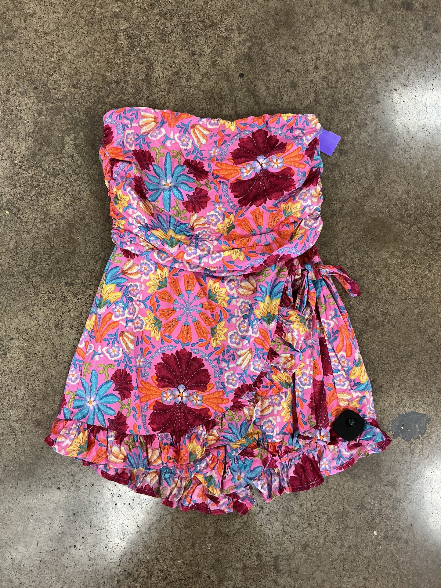 Romper By Olivaceous In Floral Print, Size:L