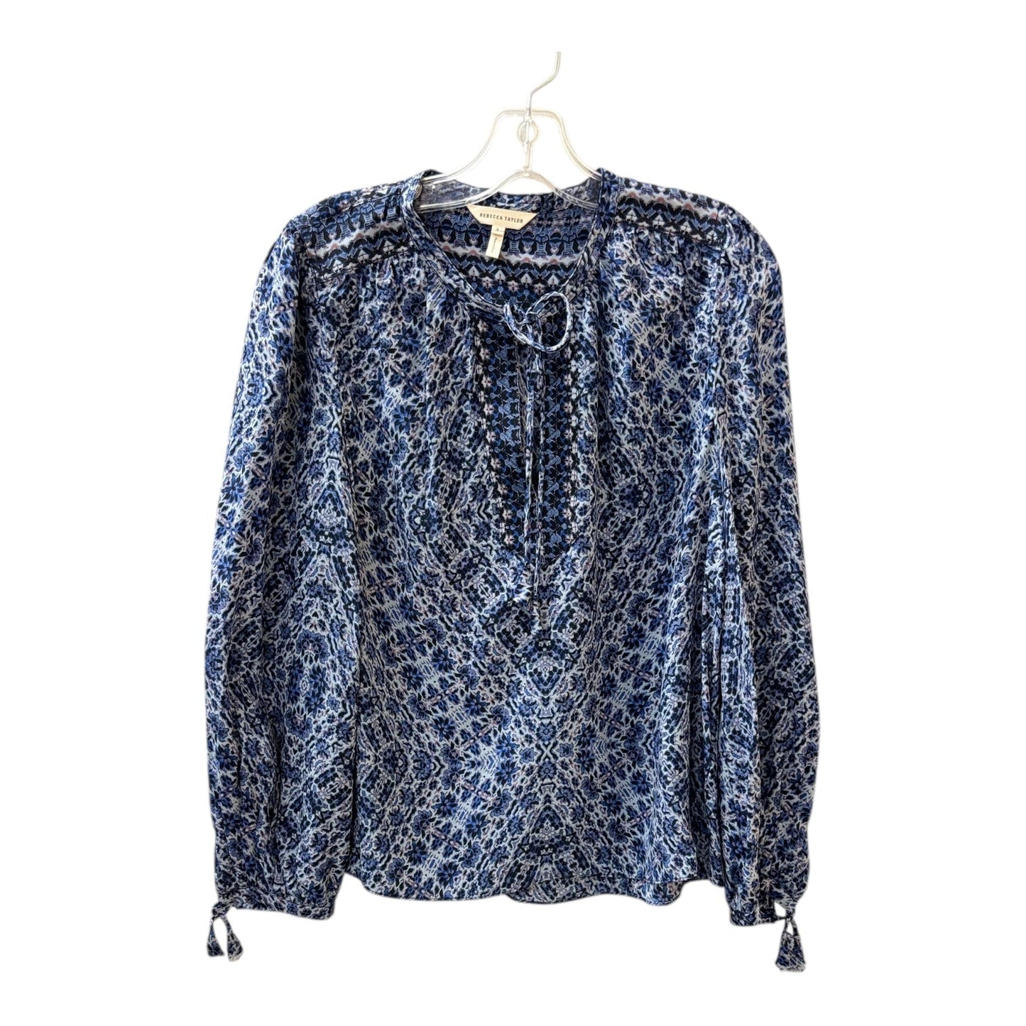 Top Ls By Rebecca Taylor In Blue, Size:S