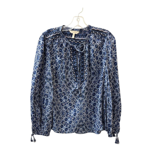 Top Ls By Rebecca Taylor In Blue, Size:S