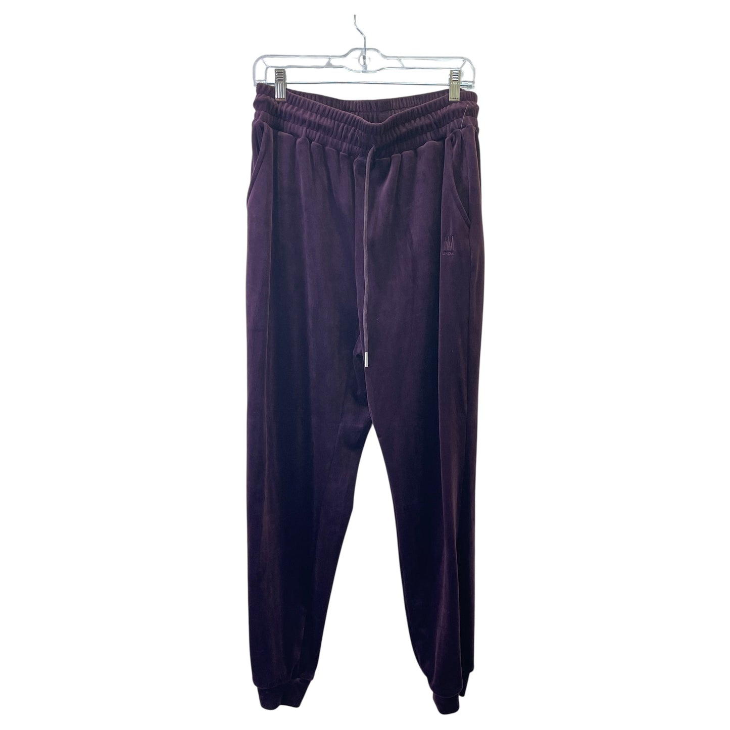 Lounge Set Pants By Nicole Miller In Purple, Size:Xl