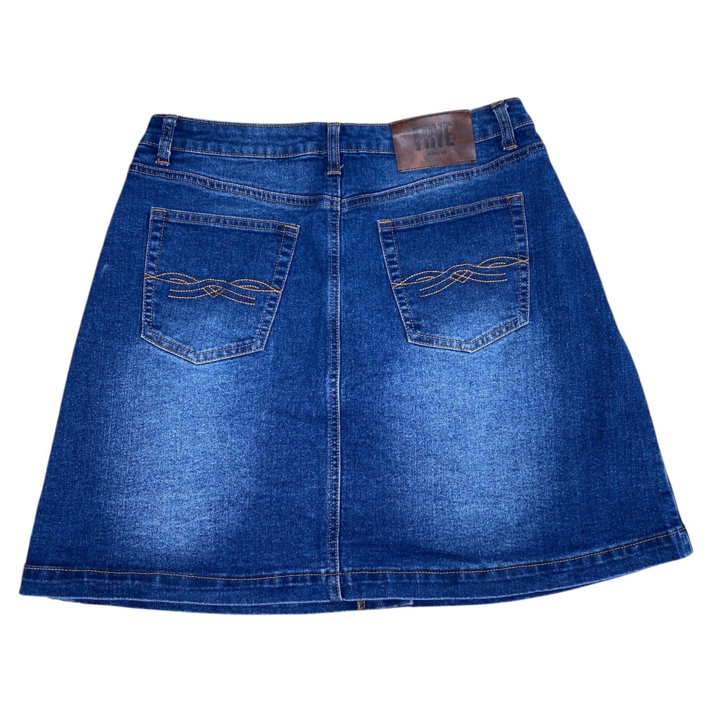 Skirt Designer By Frye In Blue, Size:12