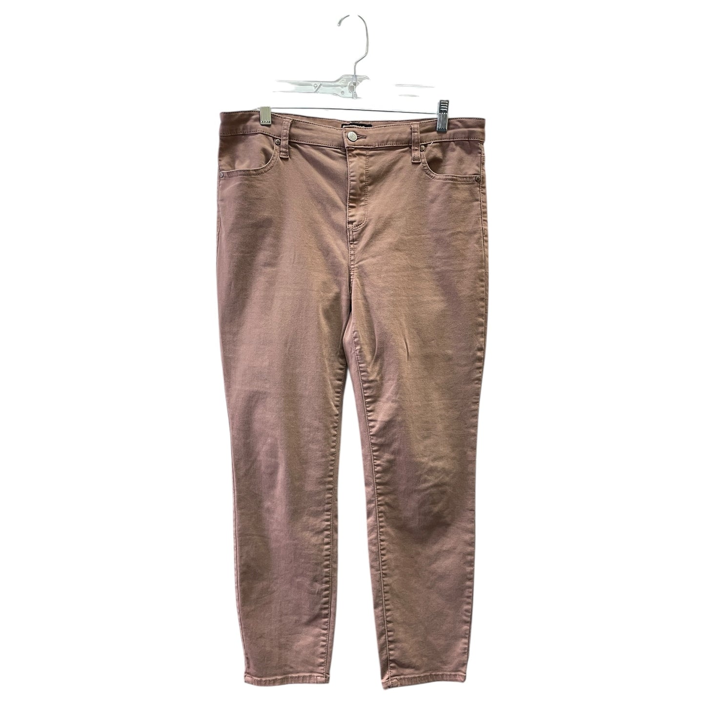 Jeans Skinny By Buffalo David Bitton In Brown, Size:12