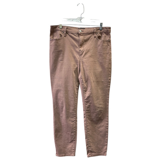 Jeans Skinny By Buffalo David Bitton In Brown, Size:12