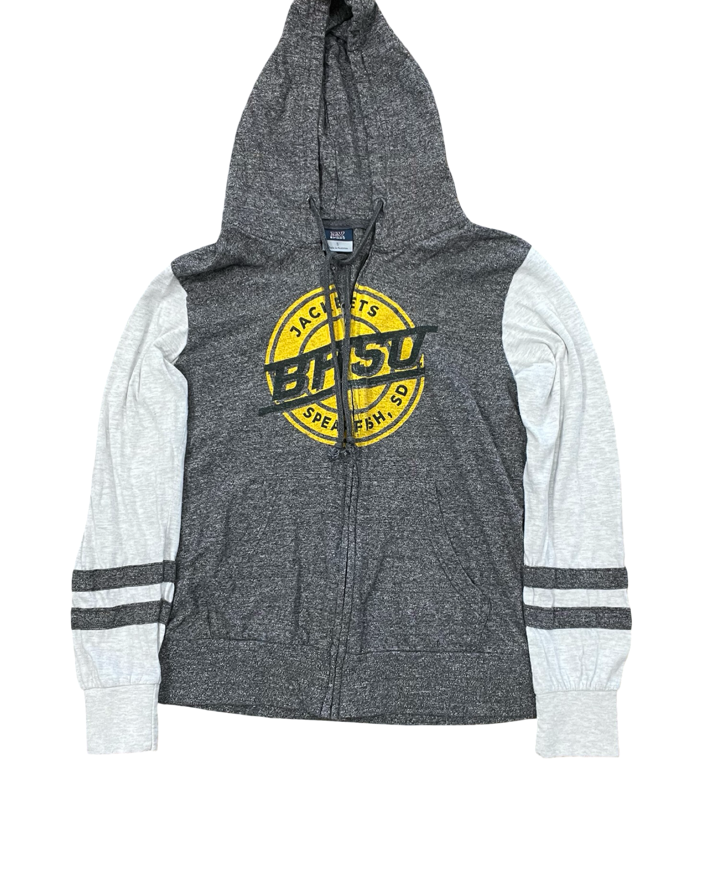 Jacket Other By Clothes Mentor In Grey & White, Size:S