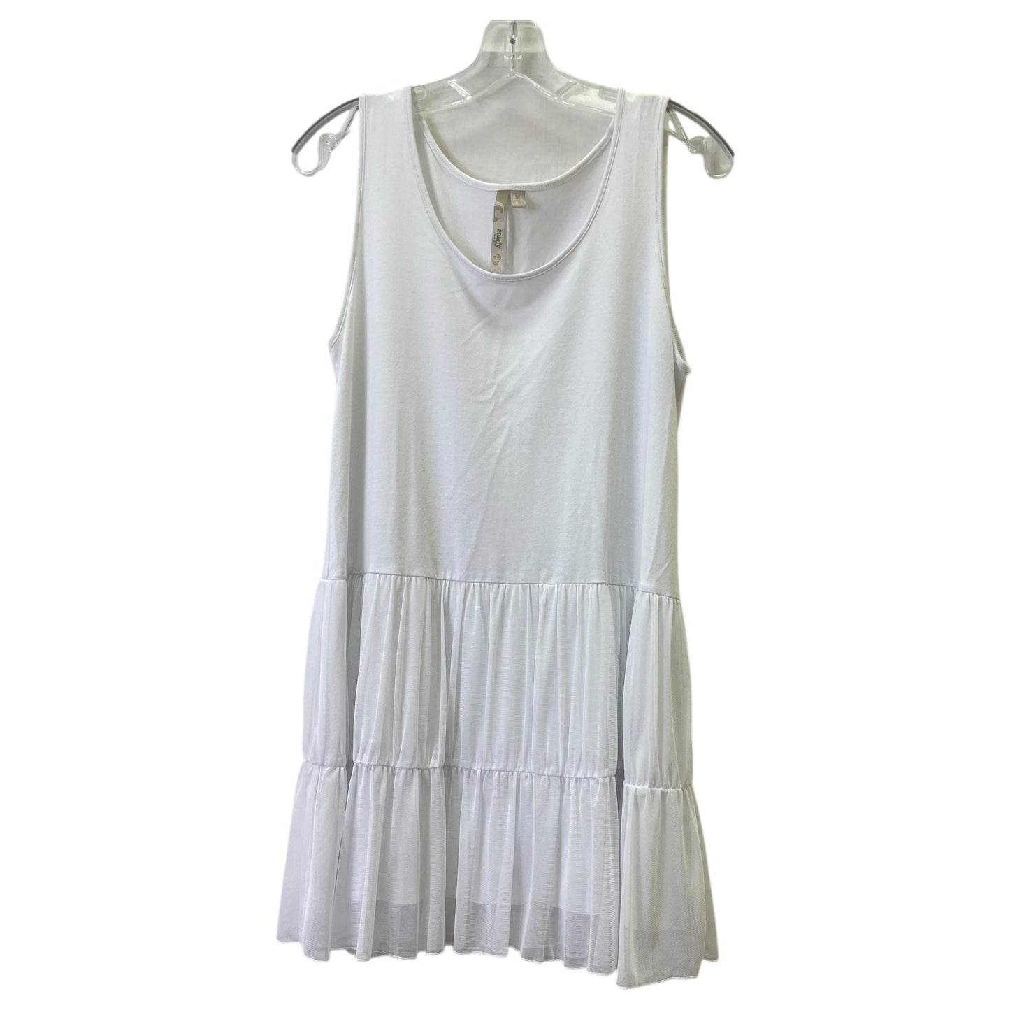 Dress Casual Short By Comfy In White, Size:M