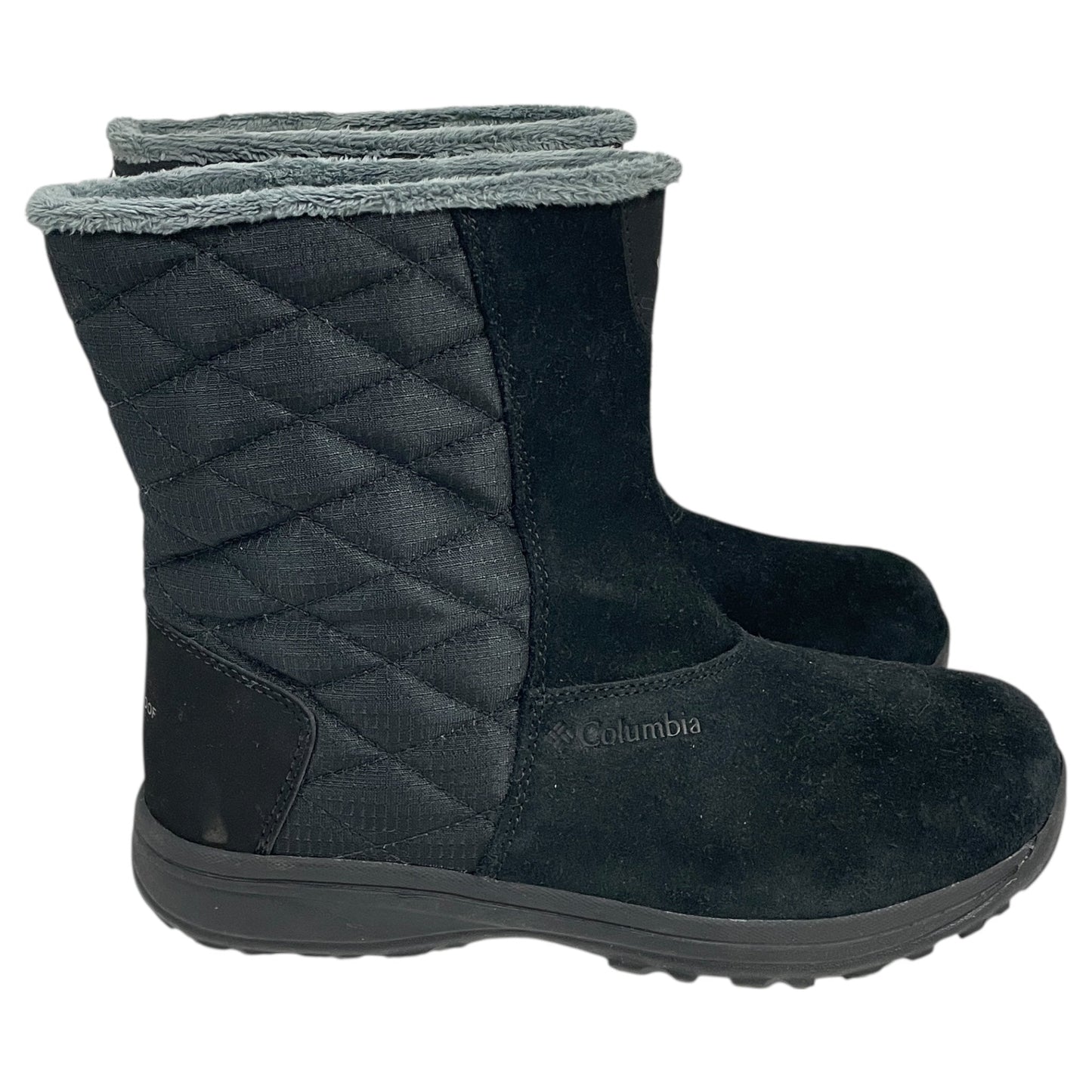 Boots Snow By Columbia In Blue, Size:9.5