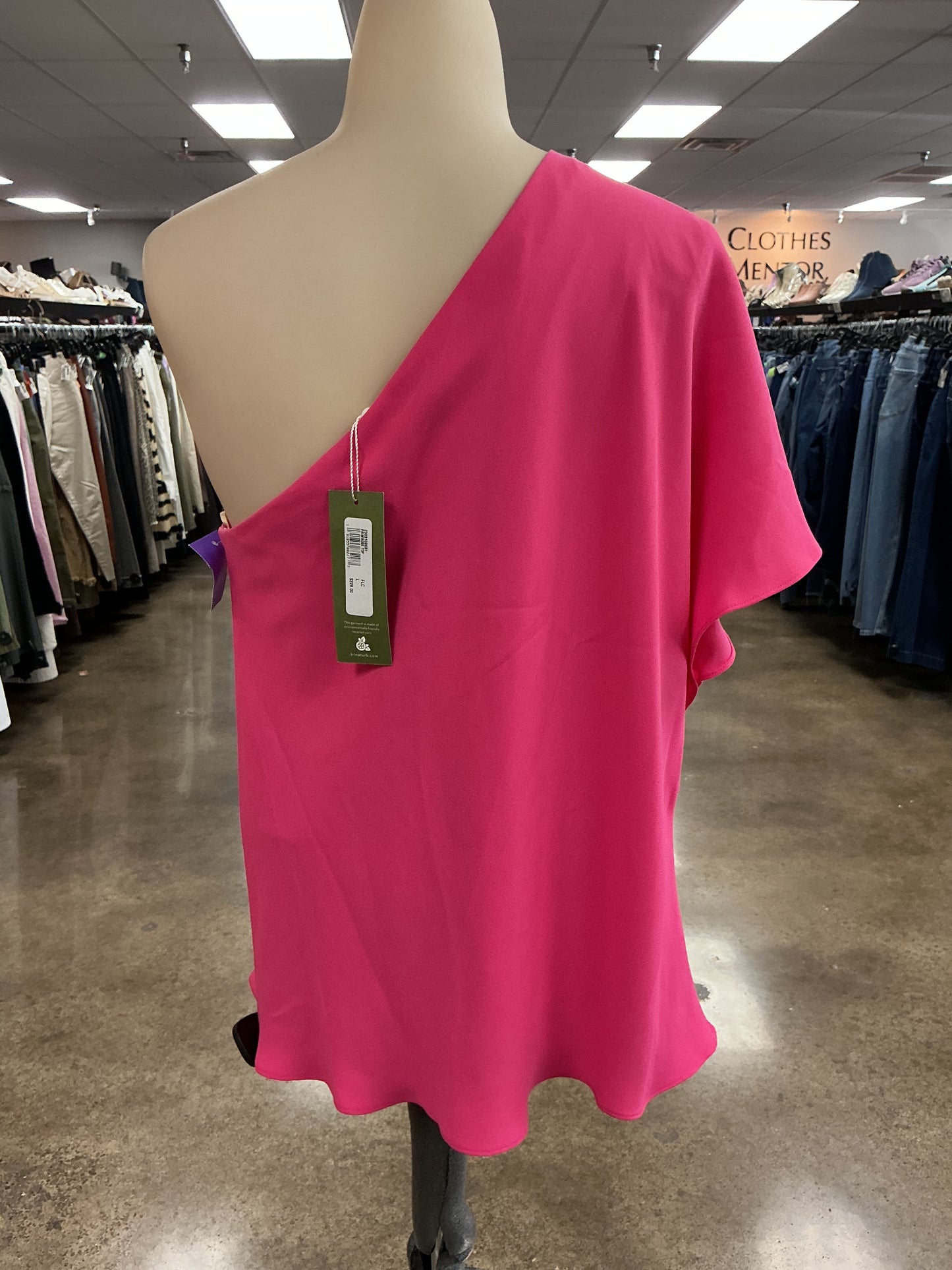Top Sleeveless By Trina Turk In Pink, Size:L