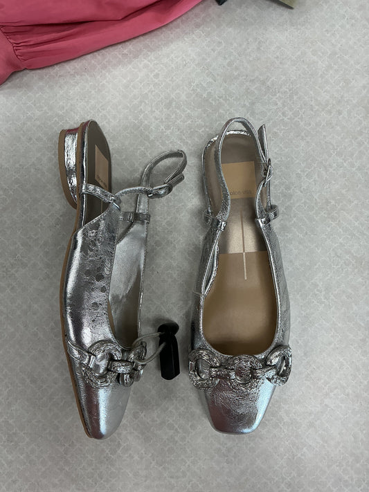 Shoes Flats By Dolce Vita In Silver, Size:6