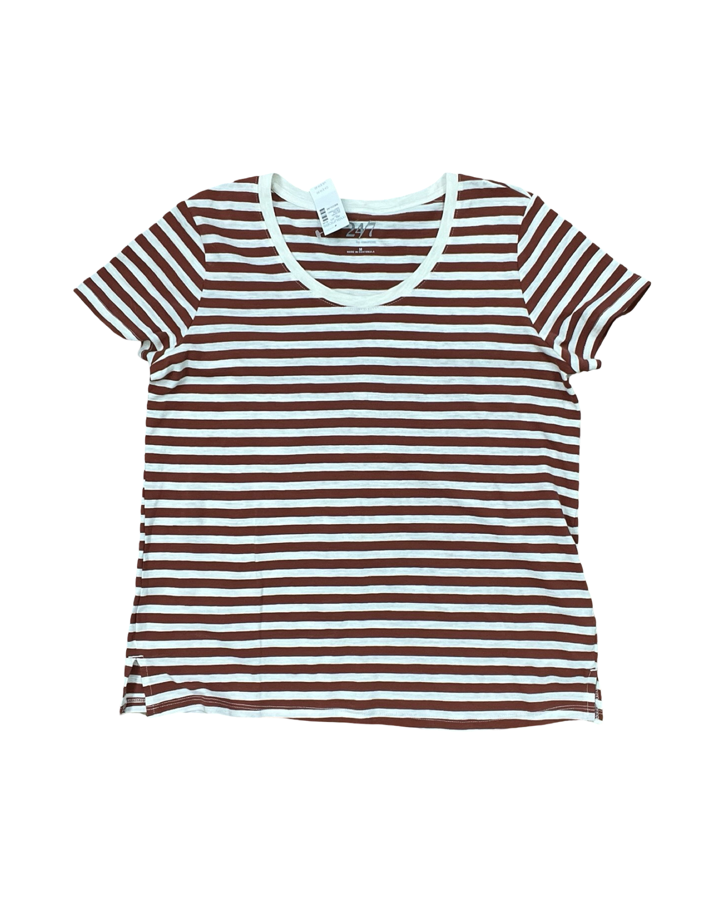 Top Ss By Maurices In Striped Pattern, Size:M