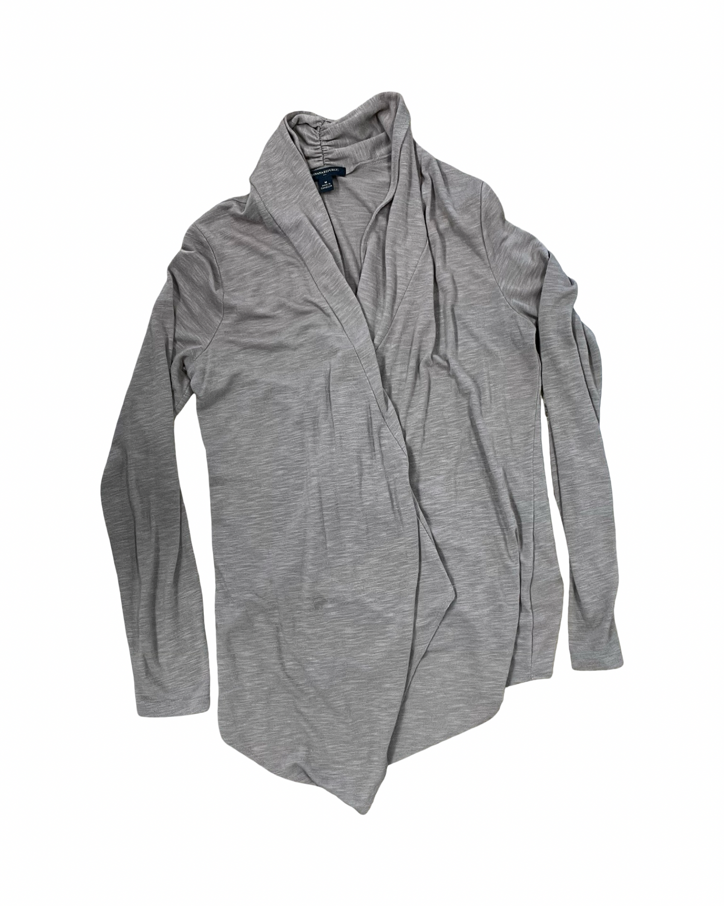 Cardigan By Banana Republic In Taupe, Size:M