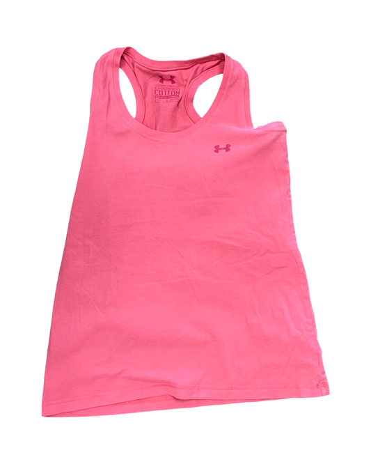Athletic Tank Top By Under Armour In Orange, Size:L