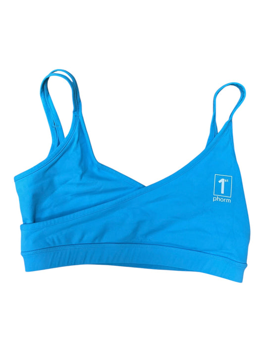 Athletic Bra By Clothes Mentor In Aqua, Size:S