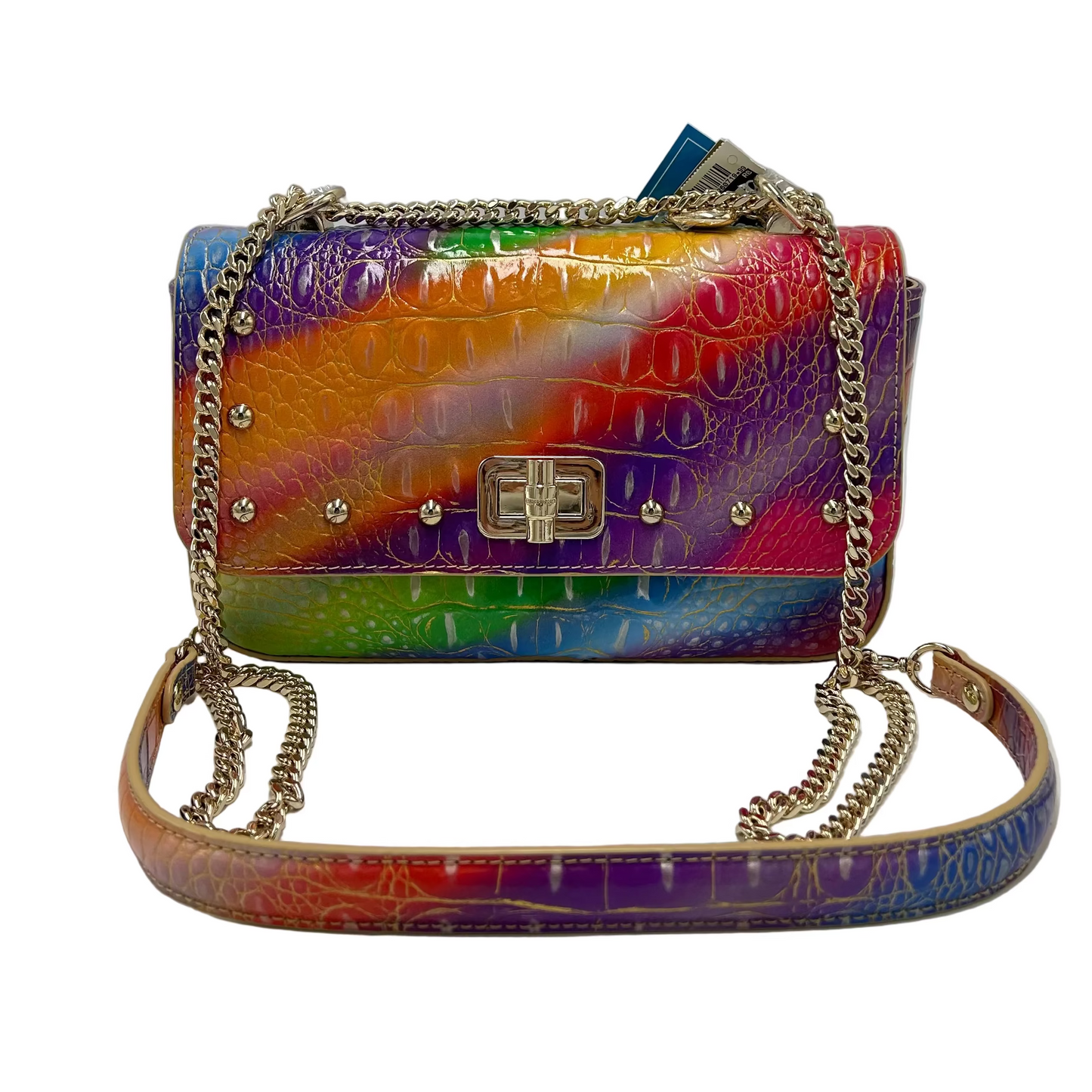 Like New! Brahmin Rosa Gumdrop Designer Crossbody Handbag