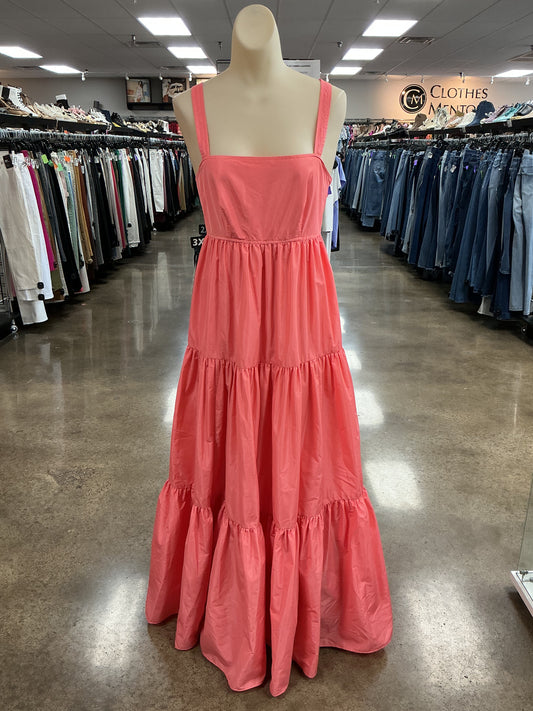 Dress Casual Maxi By J. Crew In Pink, Size:6