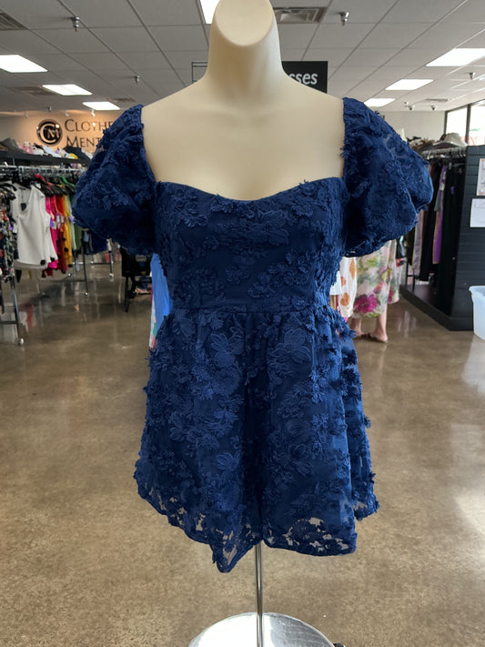 Romper By Clothes Mentor In Navy, Size:M