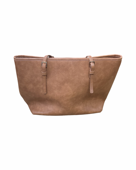 Handbag By Clothes Mentor In Brown, Size:Large