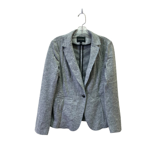 Blazer By Banana Republic In Grey, Size:8