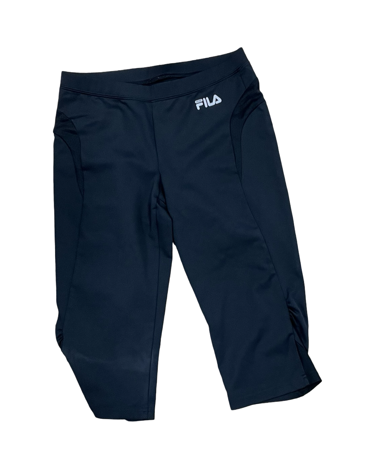 Athletic Leggings Capris By Fila In Black, Size:Xs