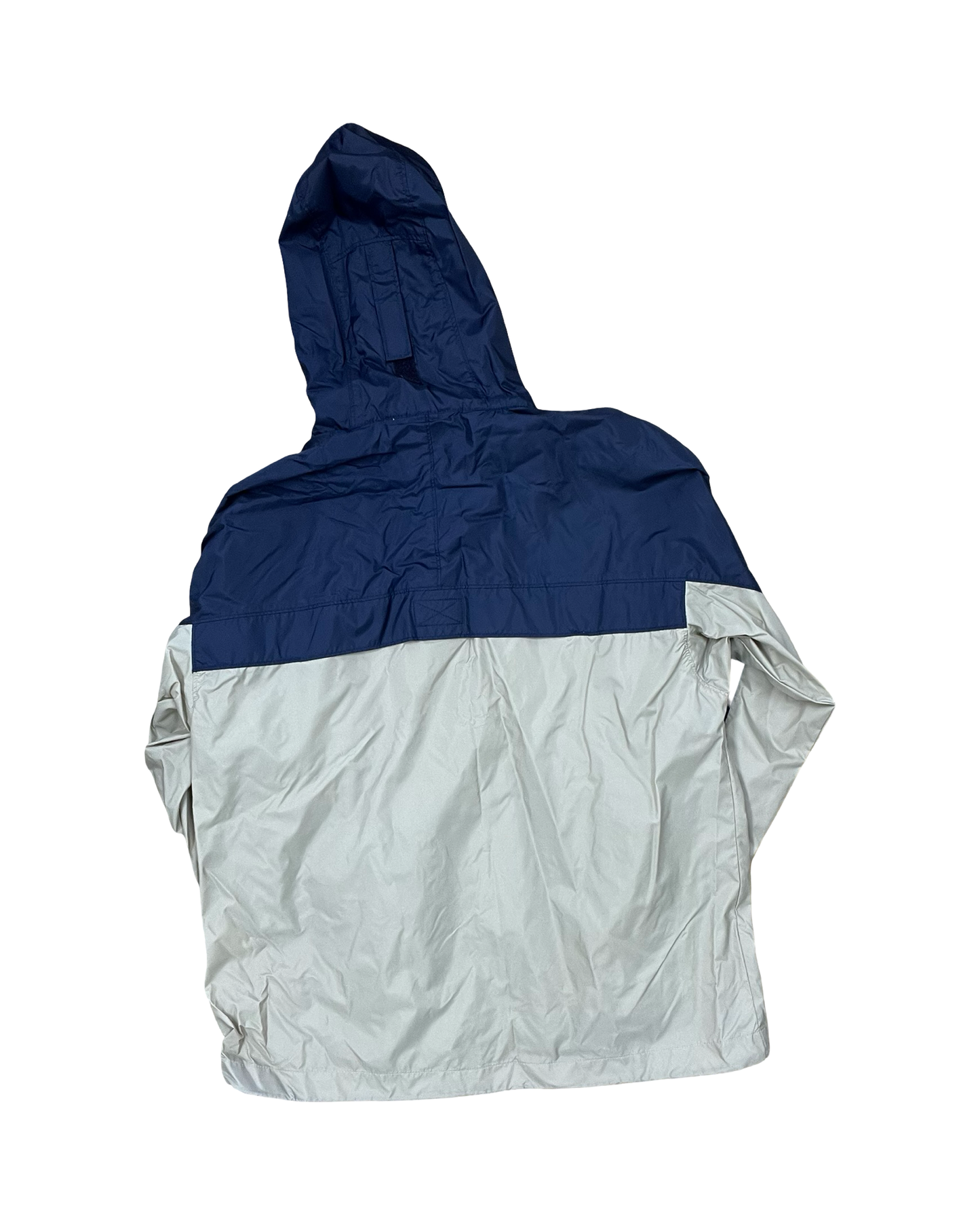 Jacket Windbreaker By Columbia In Black & Tan, Size:M