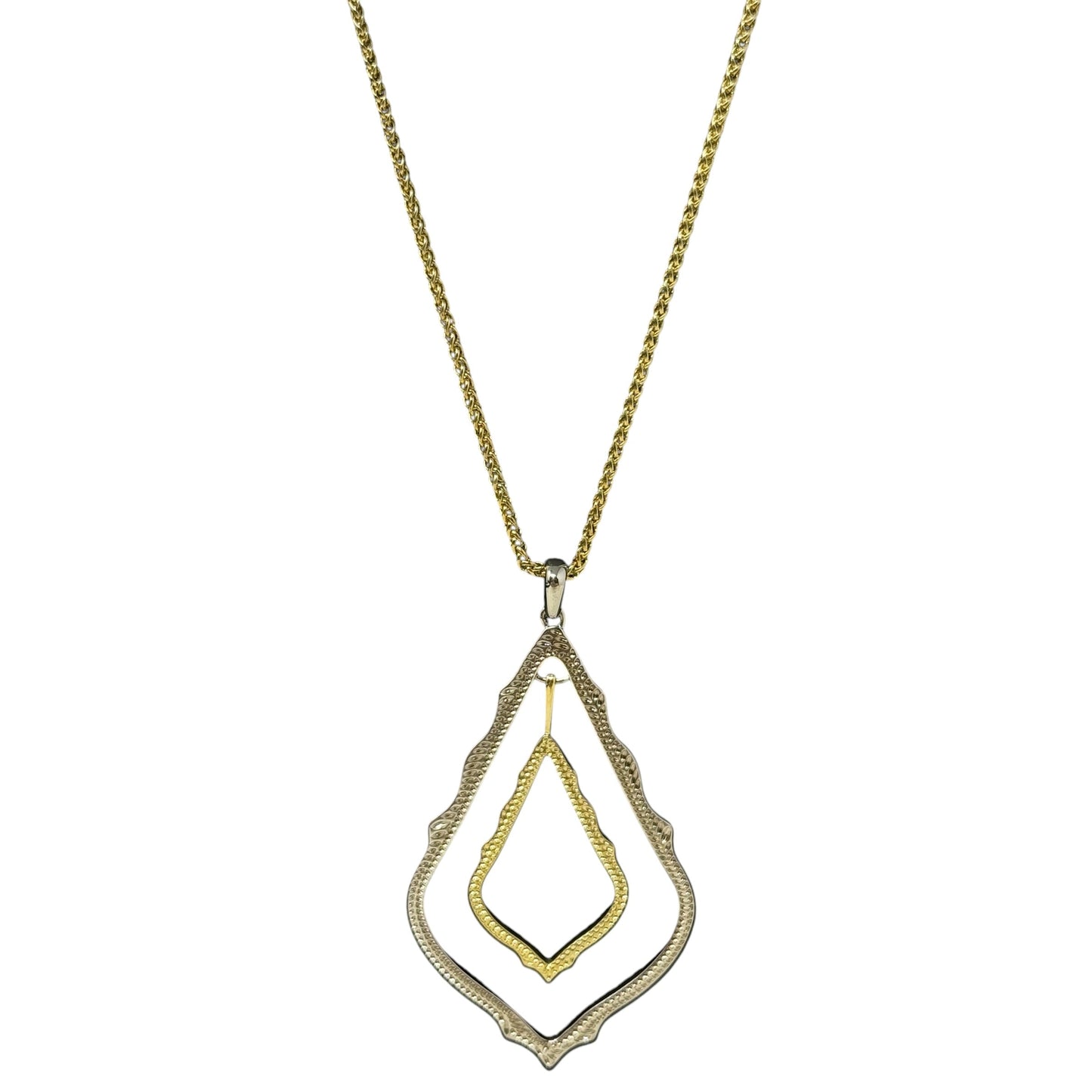 Simon Two Tone Pendant Necklace By Kendra Scott