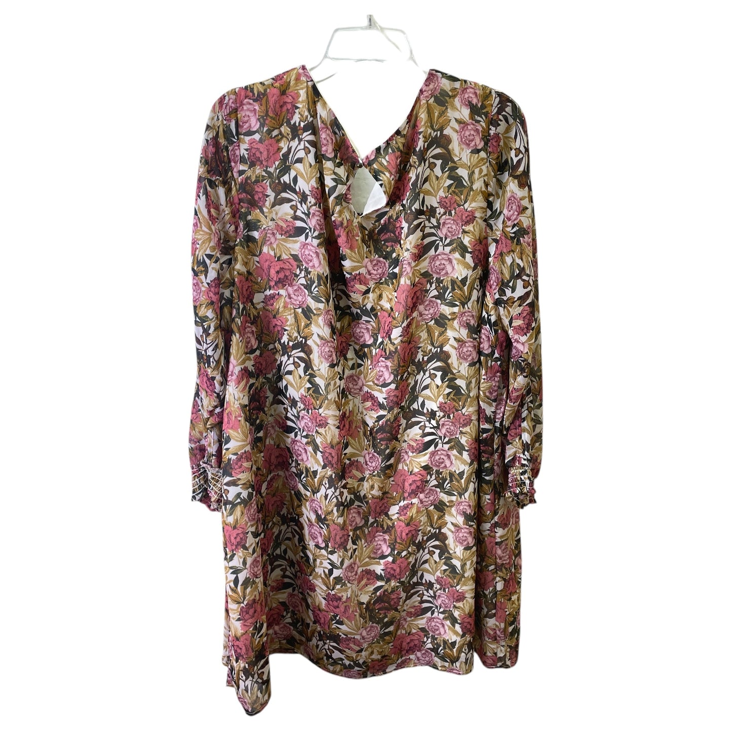 Dress Casual Short By Boutique + In Pink, Size:1X