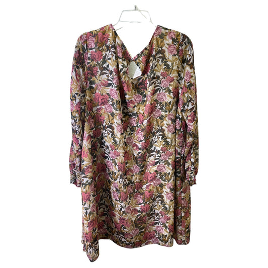 Dress Casual Short By Boutique + In Pink, Size:1X