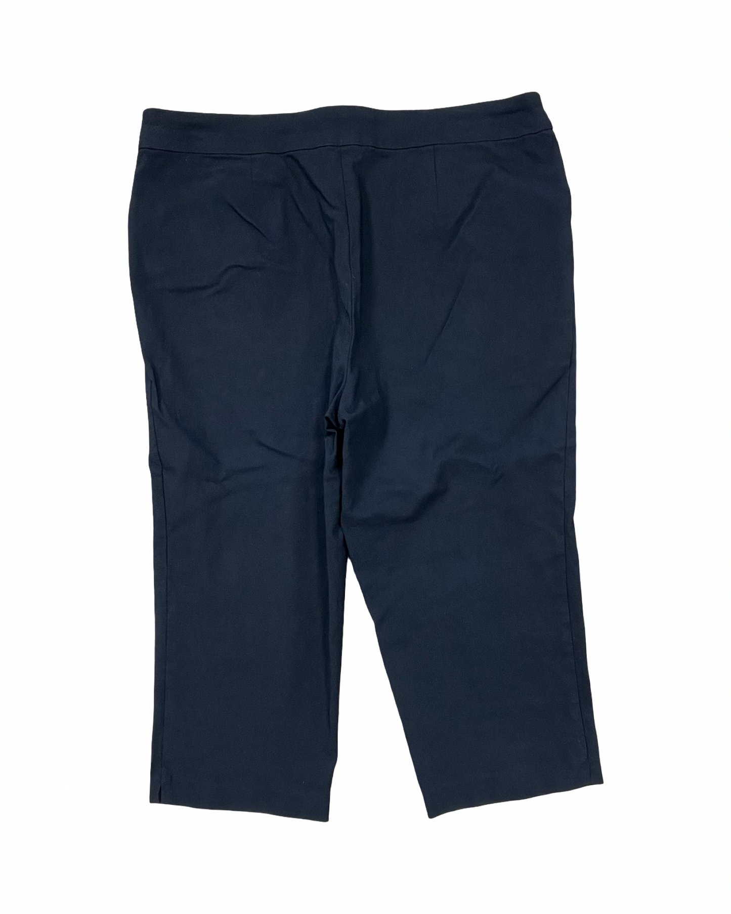Pants Cropped By Time And Tru In Black, Size:12
