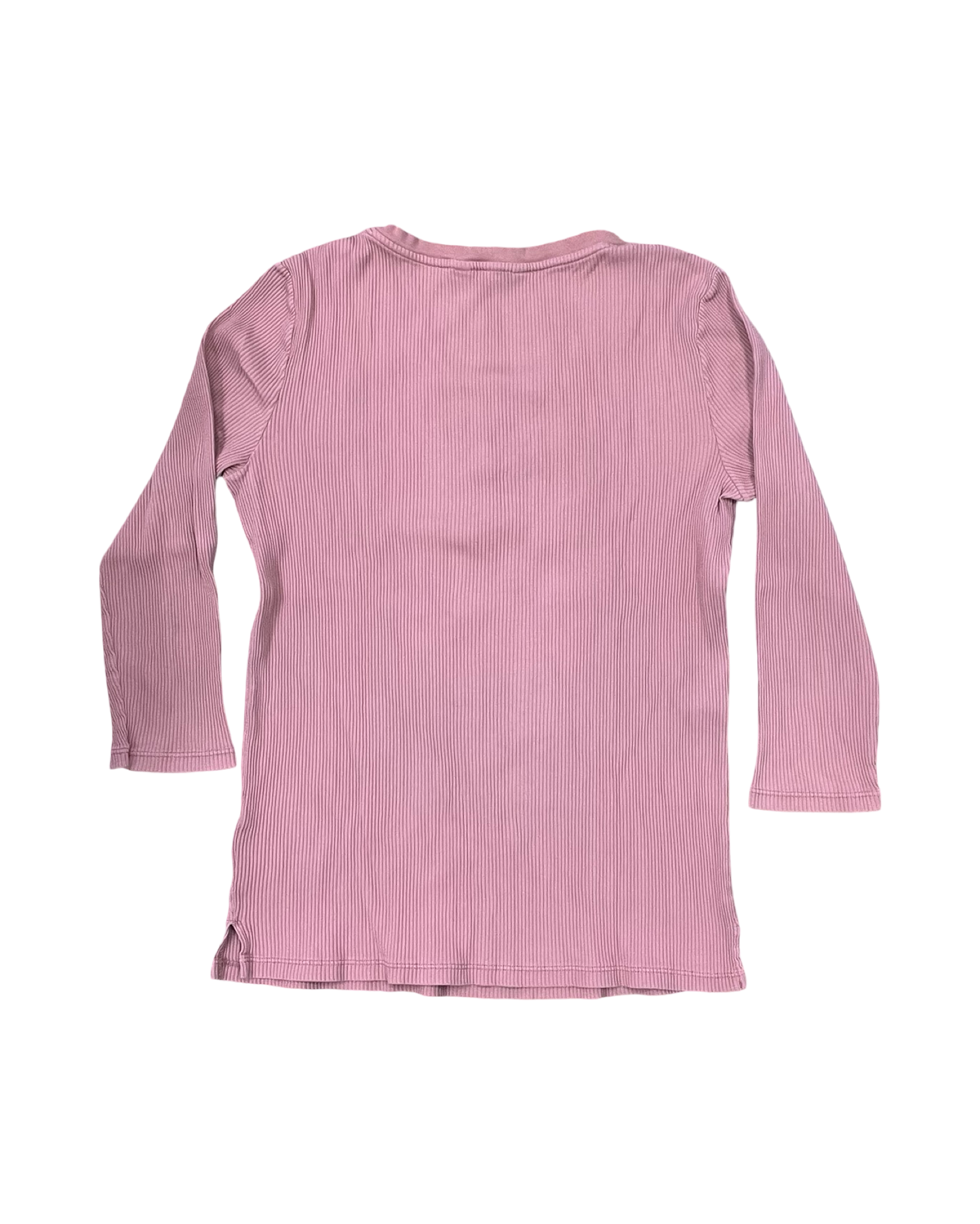 Top 3/4 Sleeve By Lauren By Ralph Lauren In Pink, Size:M