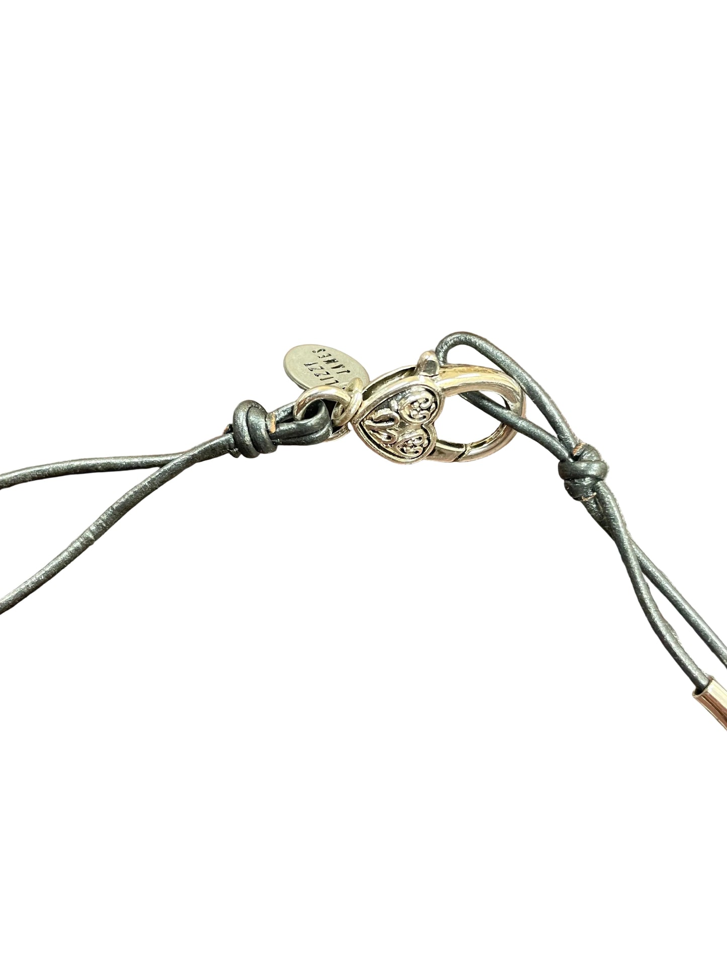 Necklace Choker & Collar By Lizzy James In Grey & Silver