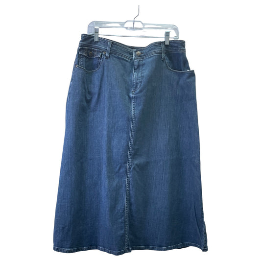 Skirt Maxi By Motto In Blue, Size:16
