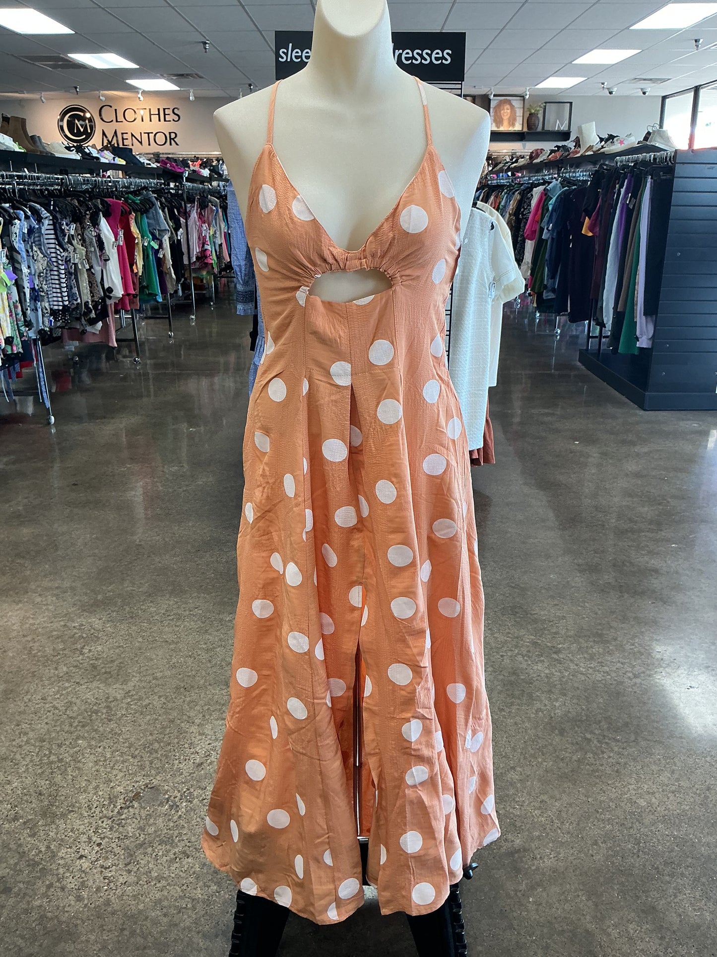 Dress Casual Maxi By Petal & Pup In Orange, Size:6