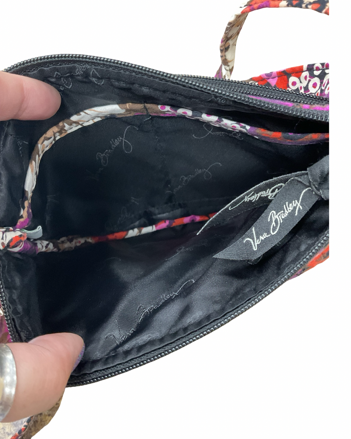 Crossbody By Vera Bradley In Brown & Pink, Size:Small